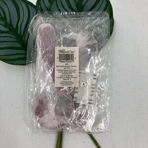 The Pampered Chef 2181 Multi-Colored Cranberry Beaded Tassel Napkin Ring 2 Set